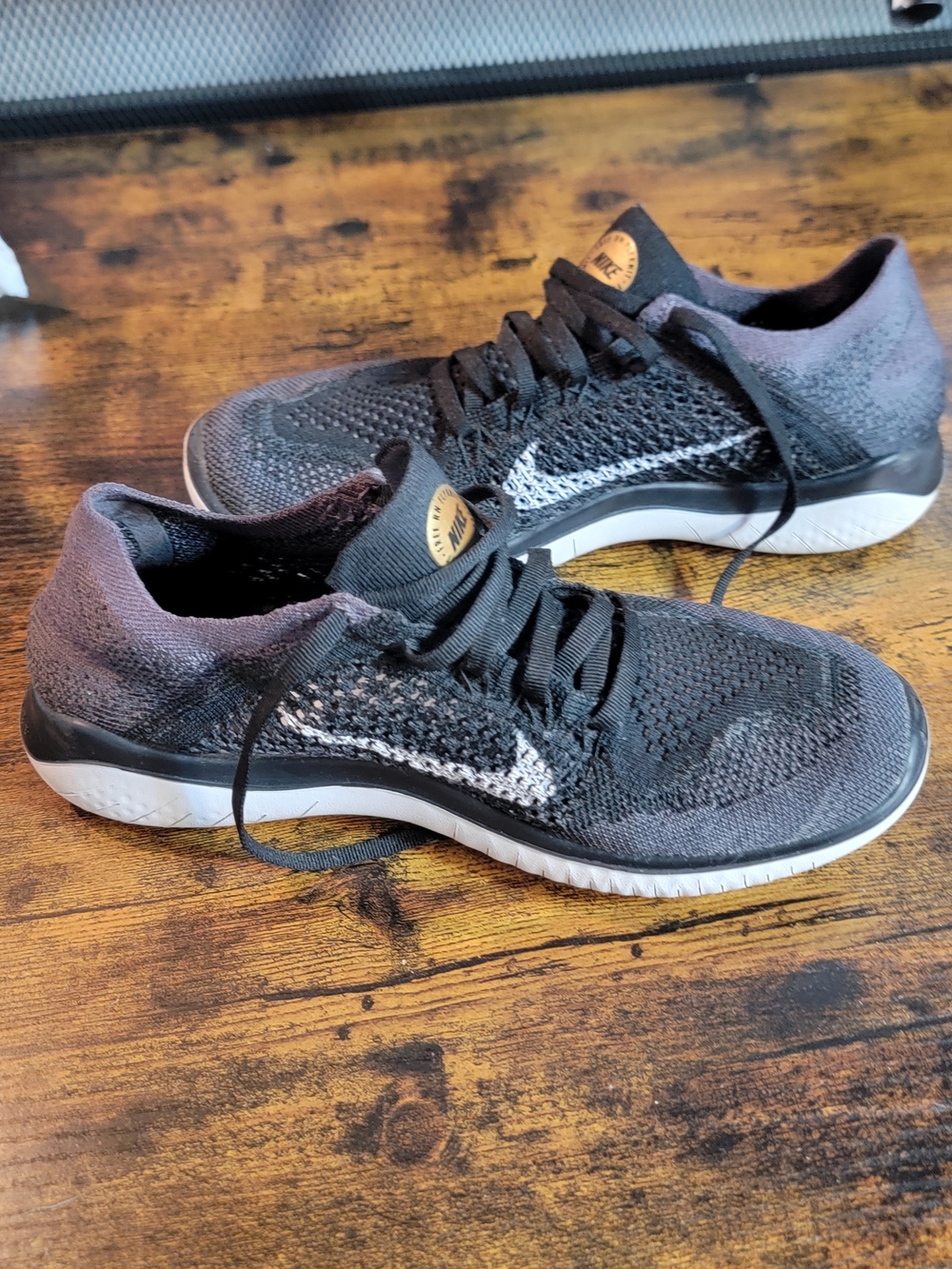 Nike Free RN Flyknit Trainers Size 8 - Picture 8 of 9